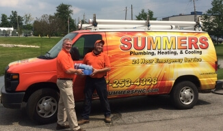 summers bottled water drive